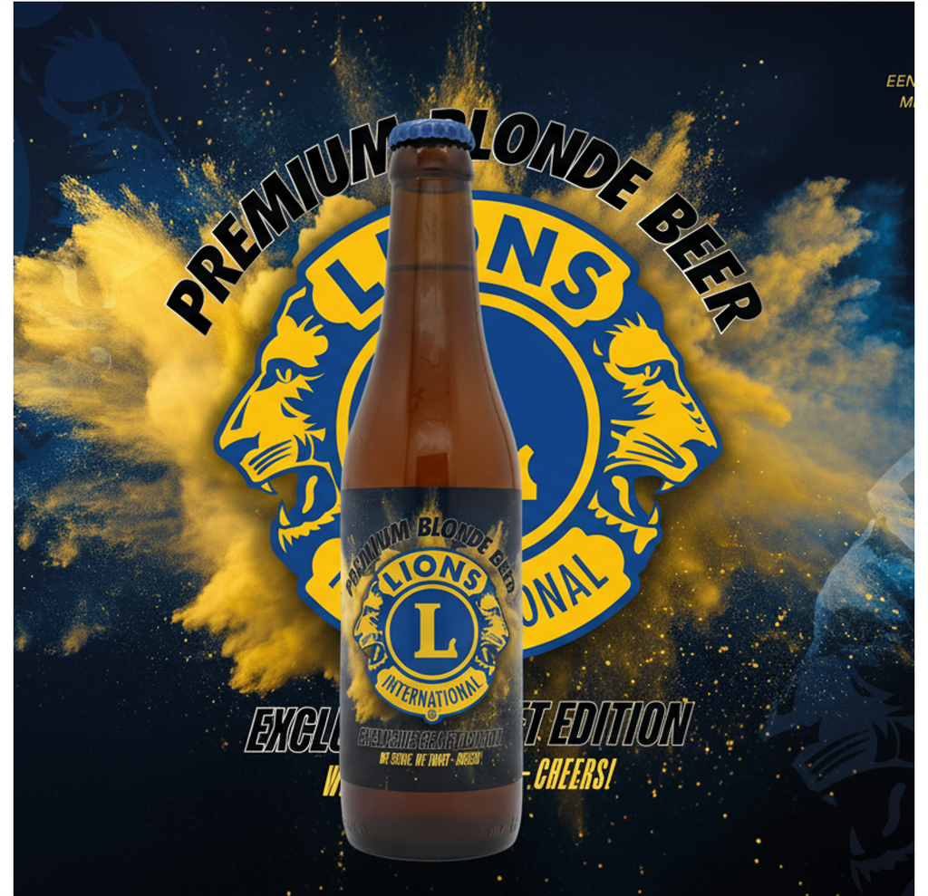 Jot bier Blond 750 ML - Speciale Lions editie (per 3 verpakt)