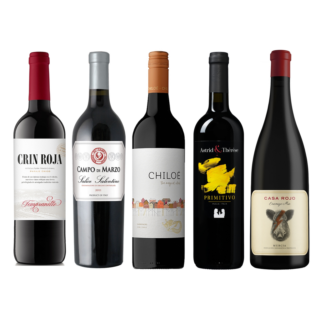 Proefpakket Rode Wijnen 2025
